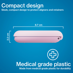Invisalign™ Aligner Case in Pink