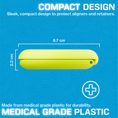 Invisalign™ Aligner Case Lime Green