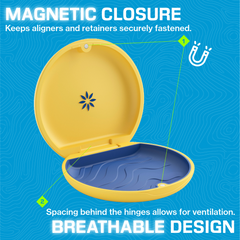 Invisalign™ Aligner Case Yellow