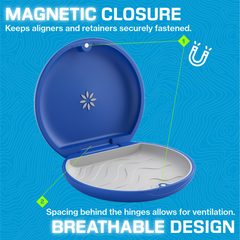 Invisalign™ Aligner Case Royal Blue