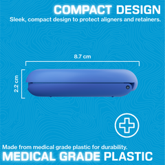 Invisalign™ Aligner Case Royal Blue
