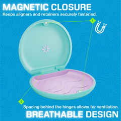 Invisalign™ Aligner Case Mint