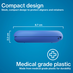 Invisalign™ Aligner Case in Royal Blue