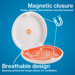 Invisalign™ Aligner Case In White