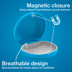 Étui transparent pour aligneurs d'avancement mandibulaire Invisalign™ 