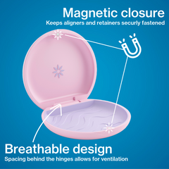 Invisalign™ Aligner Case in Pink