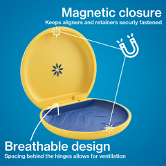 Invisalign™ Aligner Case in Yellow