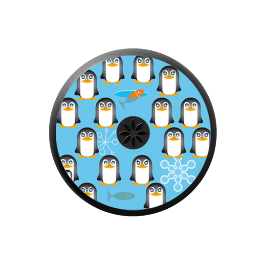 Étui pour aligneurs Invisalign™ Pingouins 