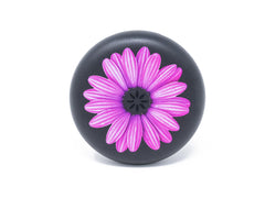 Invisalign Aligner Case Purple Daisy Design Color:Black